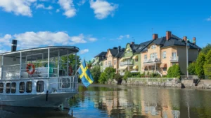 Personlig assistans i Örebro, bild på hamn i Örebro.